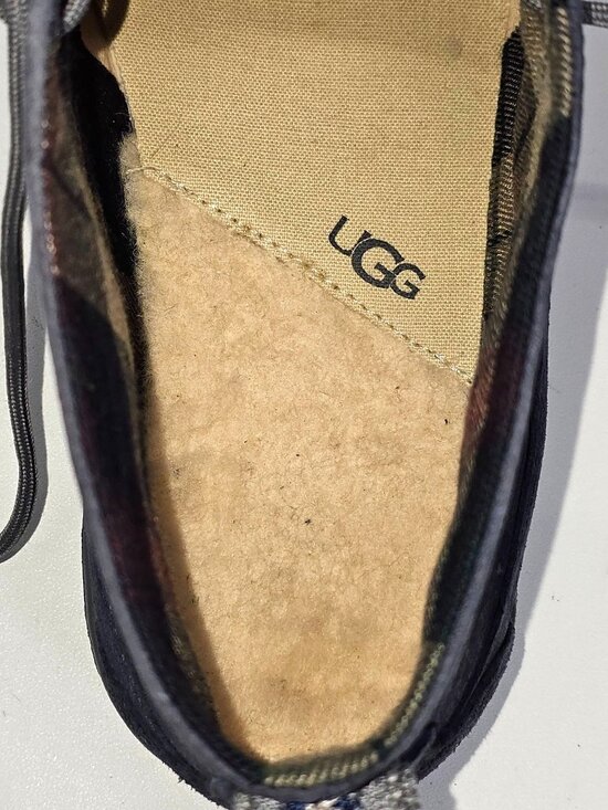 UGG Men\'s Blue Suede Canoe Chukka Treadlite Shoes Ankle Boots Sz 6 Wo\'s 7.5 1744 main image 6
